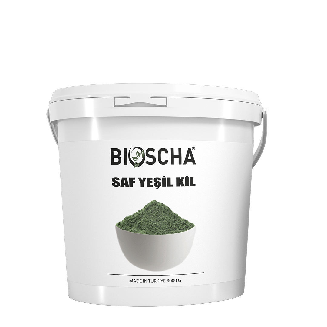 Bioscha Skin Care Pure Green Clay 3000 G